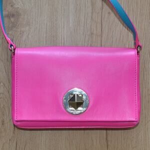 Kate Spade Crossbody Purse Pink and Blue